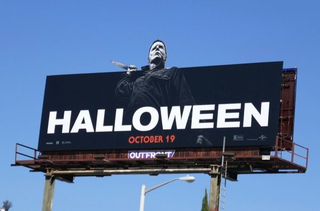 Halloween billboard in its original form